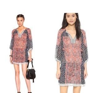 Ulla Johnson Salinas Silk Mini Dress